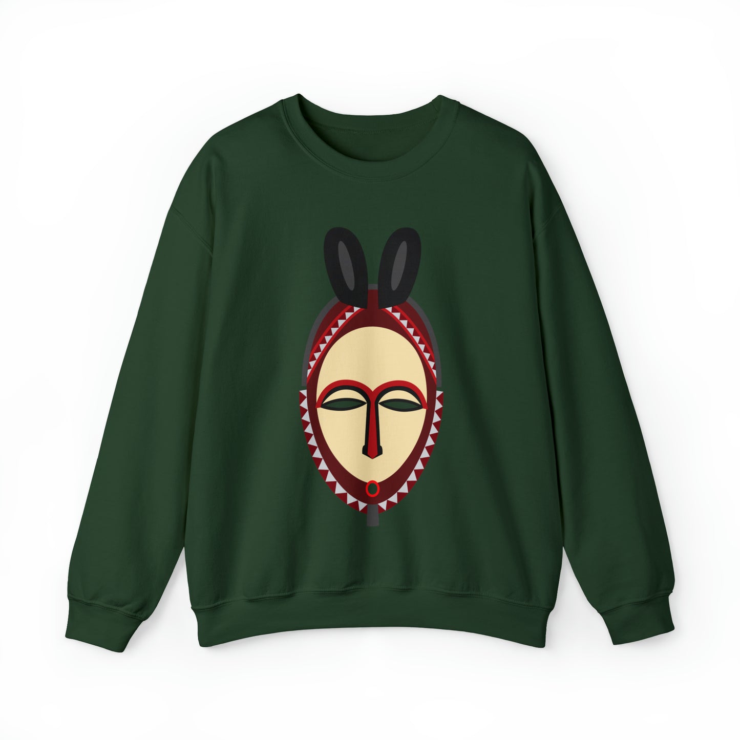 Kinshasa Mask Unisex Sweatshirt