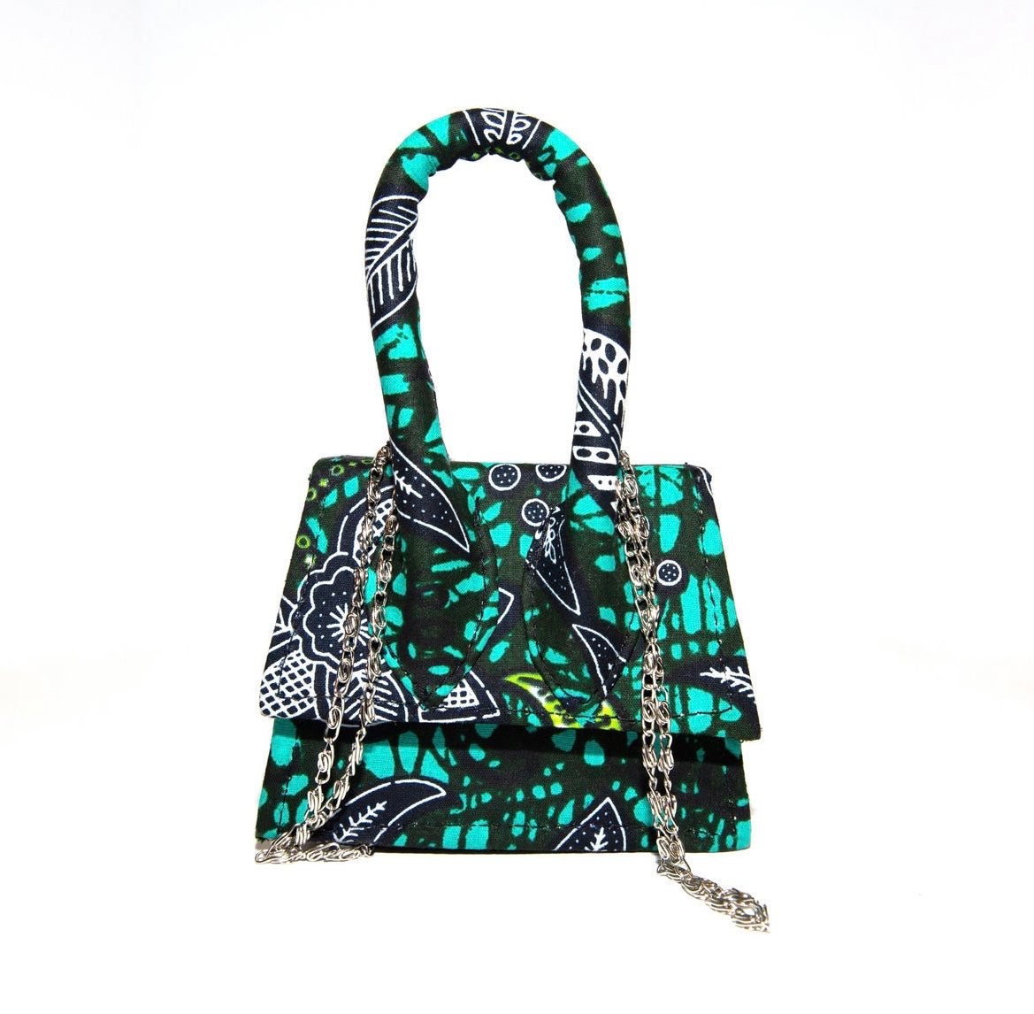 Akiti Jade African Print Mini Bag