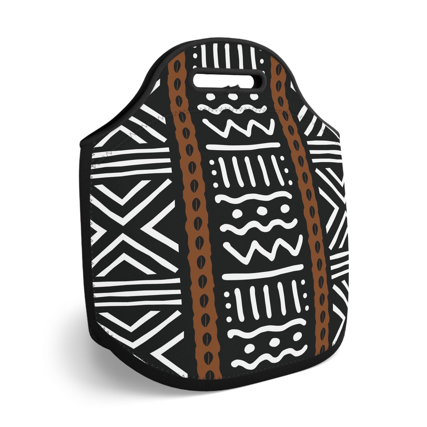 Zabzugu Mud Cloth Print Lunch Bag