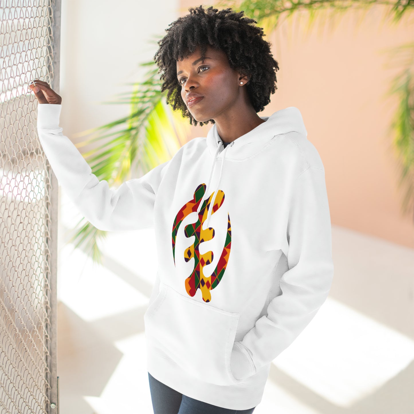 Gye Nyame African Adinkra Symbol Unisex Hoodie
