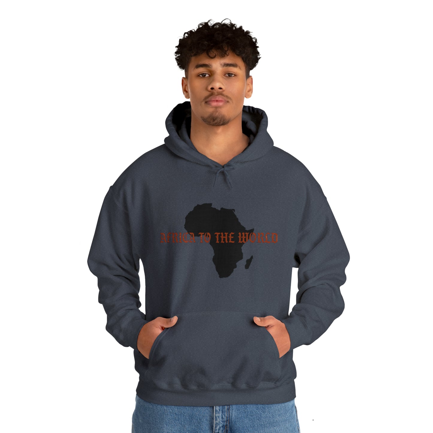 Africa To The World Unisex Hoodie Sweatshirt