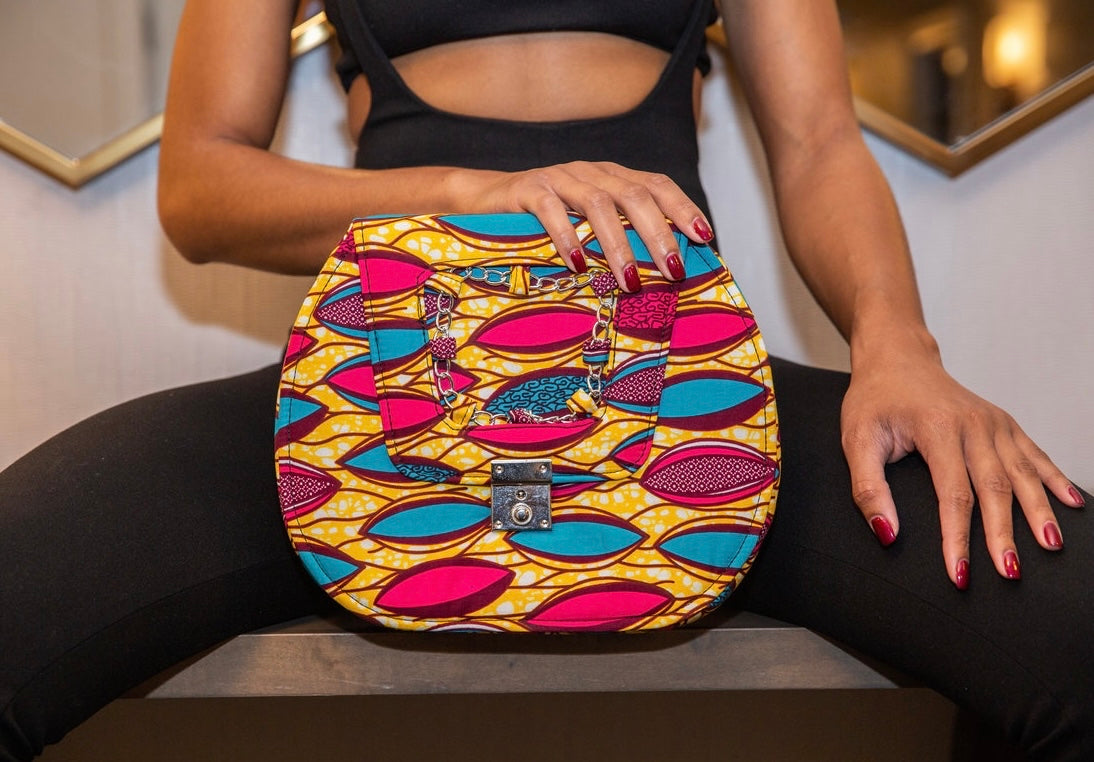 Kai African Print Bag