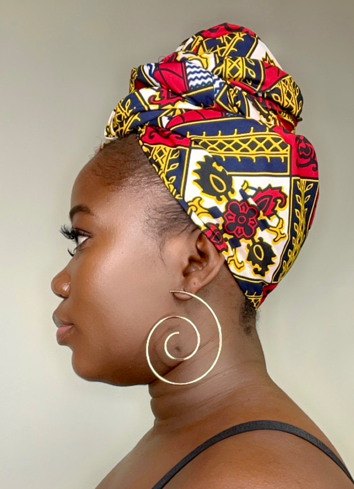 Esi Spiral Stud Earrings