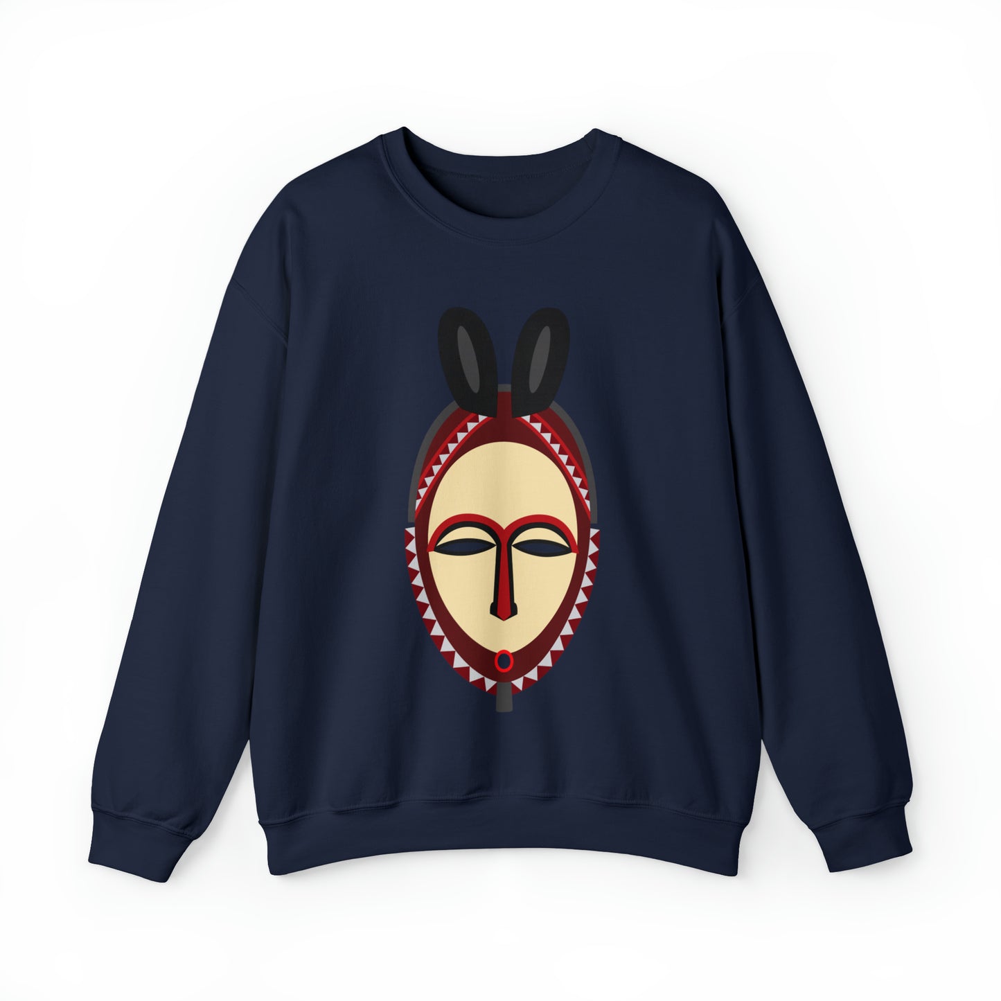 Kinshasa Mask Unisex Sweatshirt