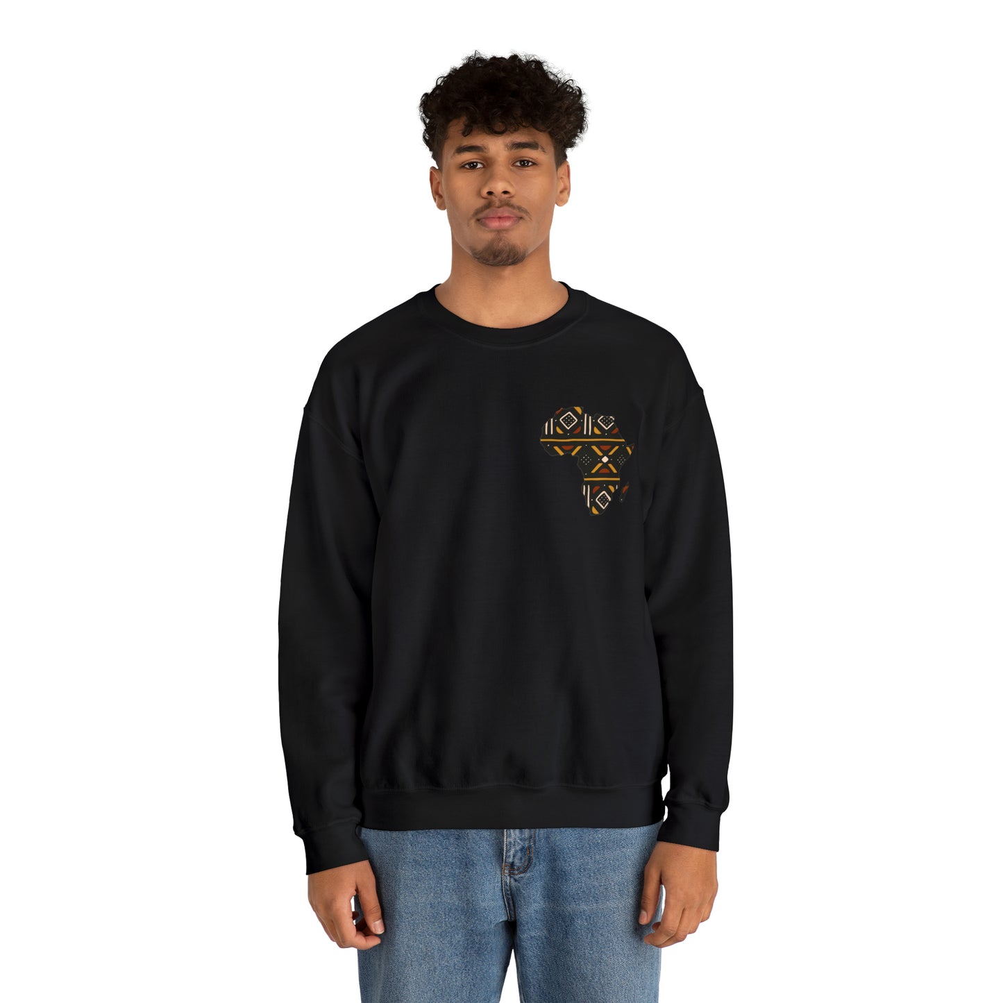 Sahara African Map Crest Unisex Sweatshirt