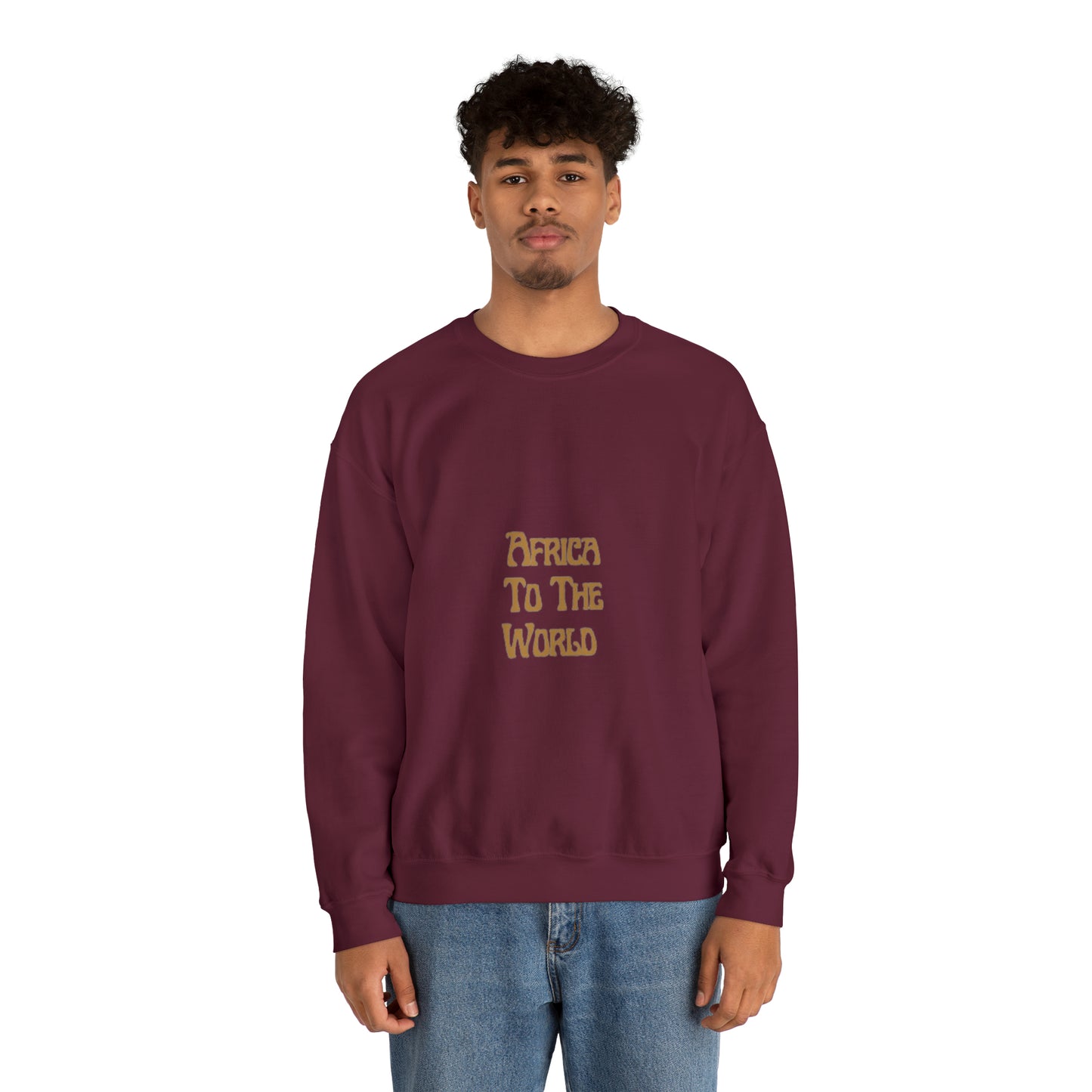 Fela ATTW African Print Map Unisex Sweatshirt