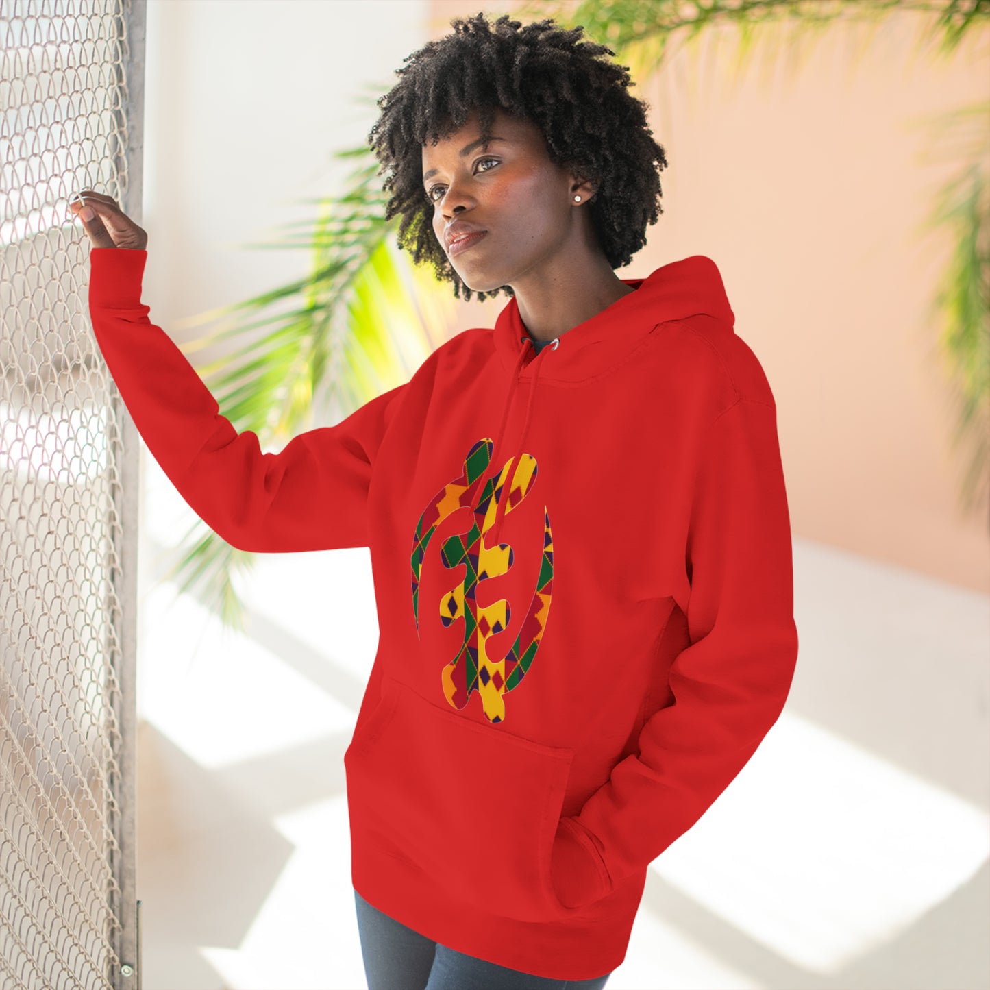 Gye Nyame African Adinkra Symbol Unisex Hoodie