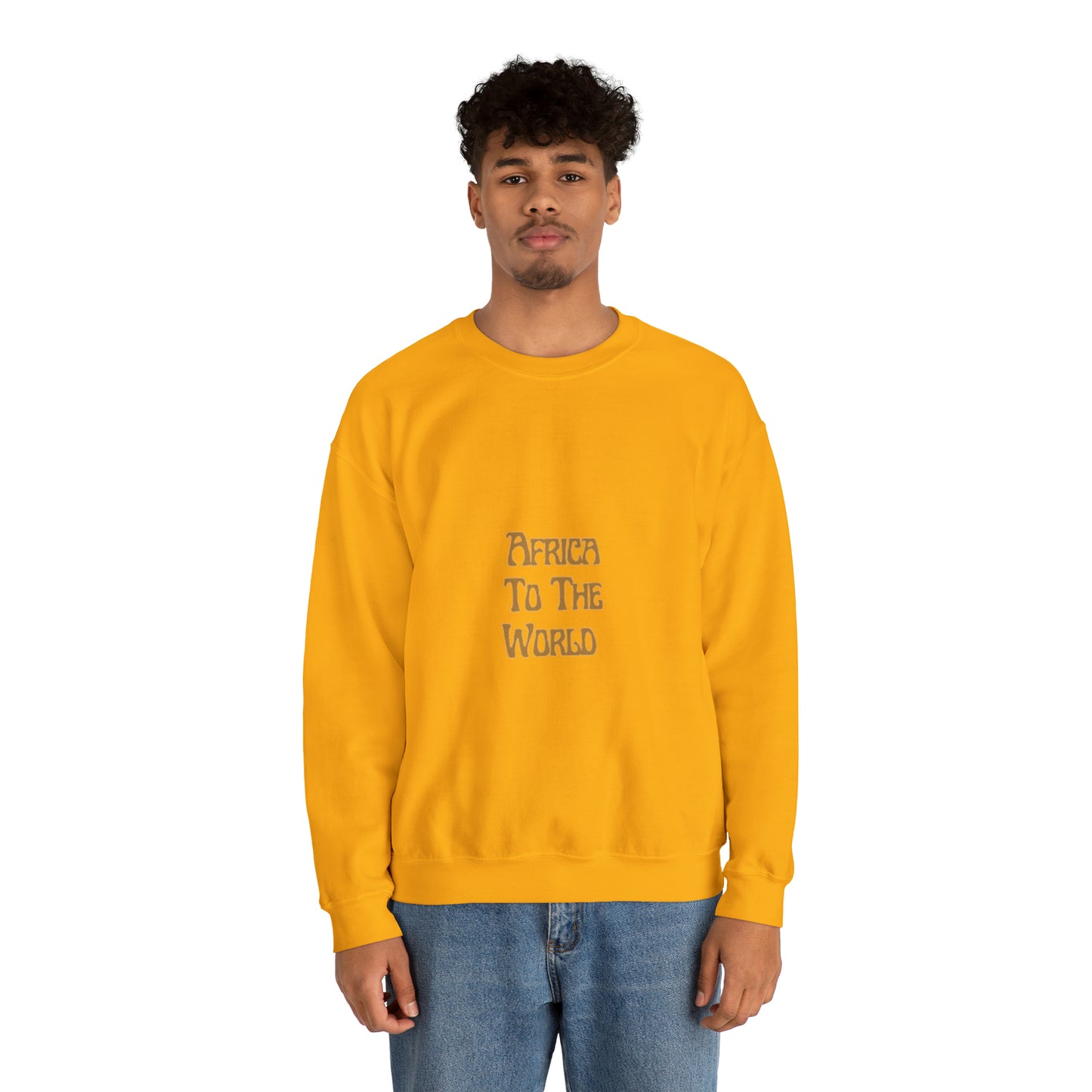 Fela ATTW African Print Map Unisex Sweatshirt
