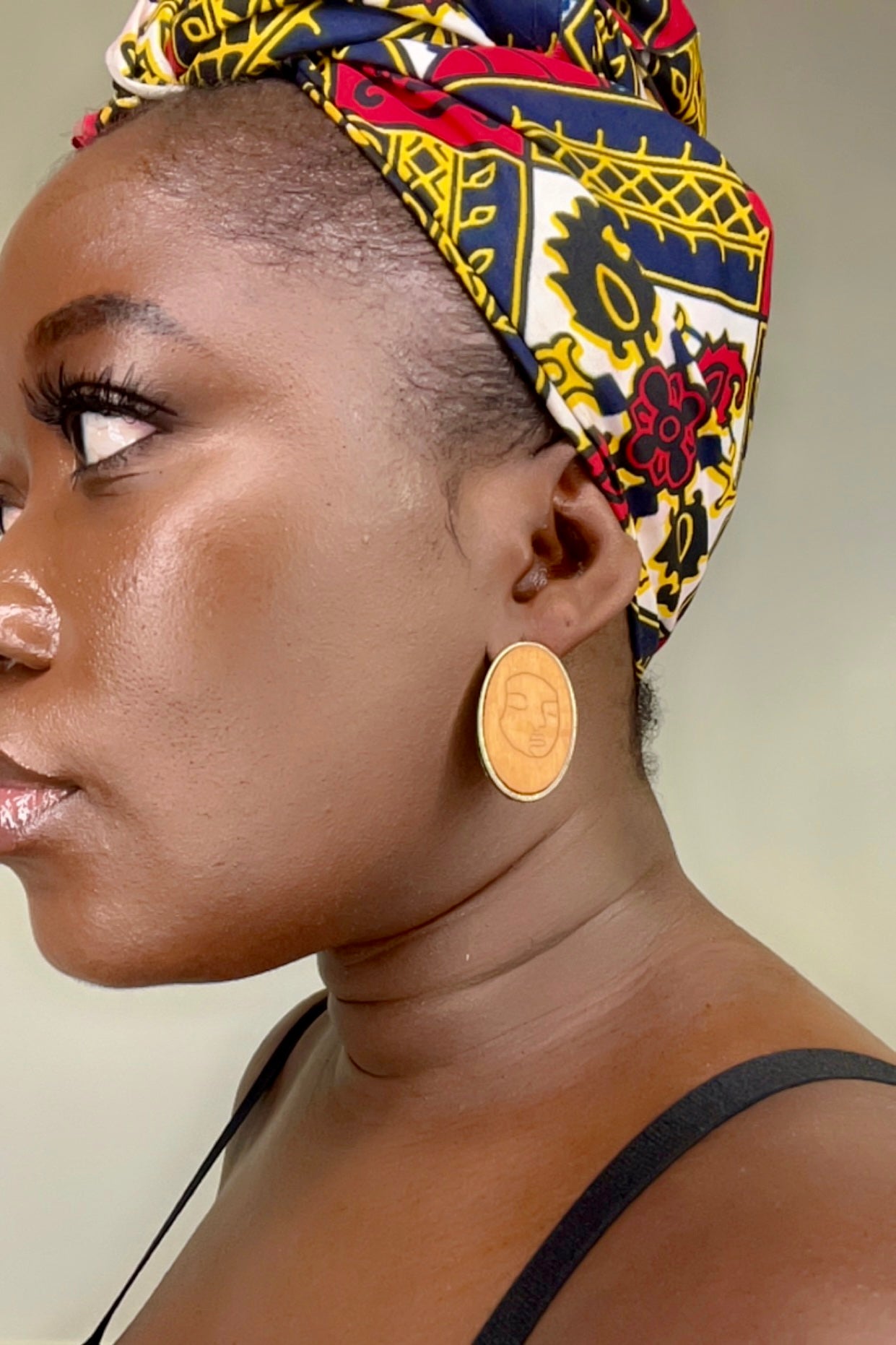 Yesi Wooden Earrings