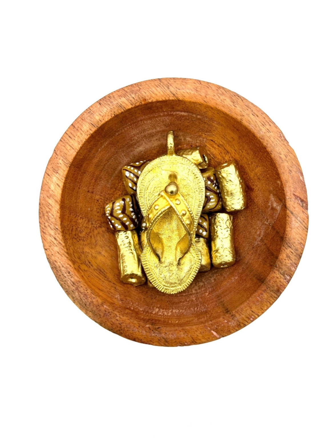 Ahenema African Brass Pendant