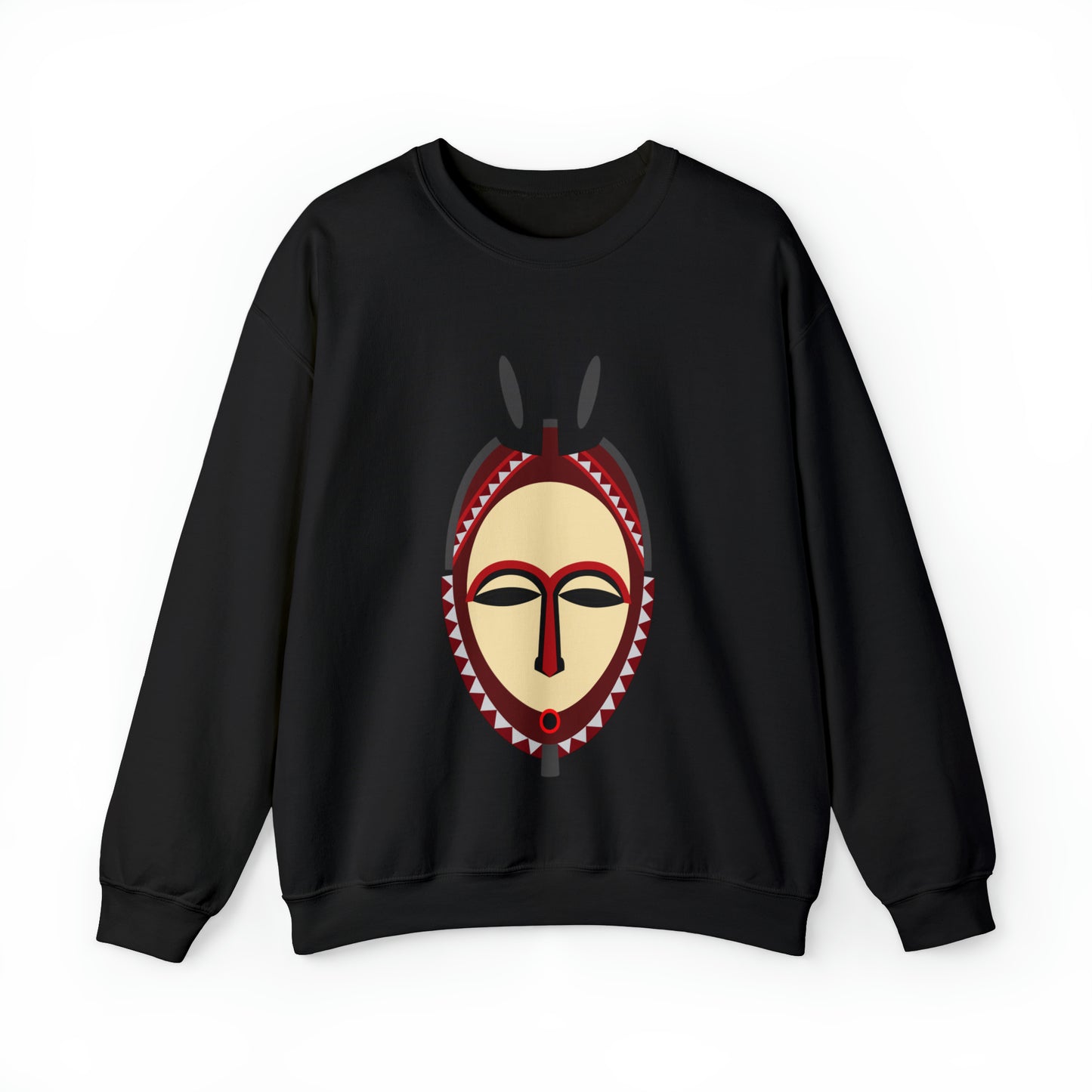 Kinshasa Mask Unisex Sweatshirt