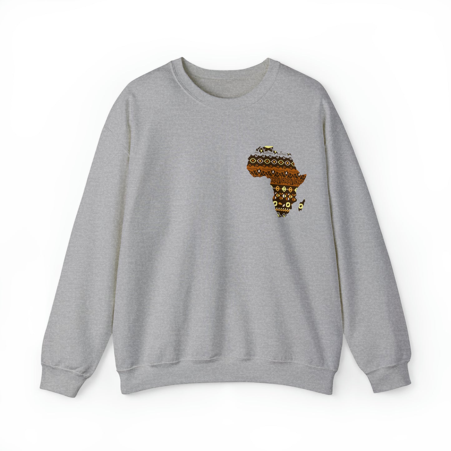 Sahara African Map Crest Unisex Sweatshirt