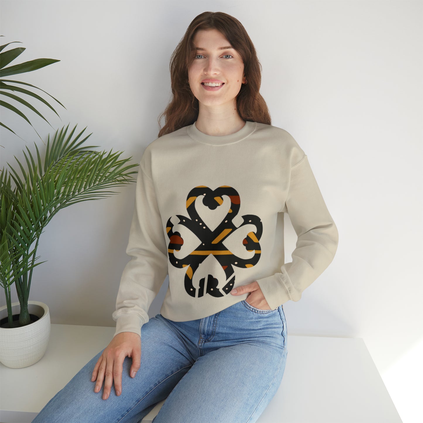 Nyame Dua African Adinkra Symbol Unisex Sweatshirt