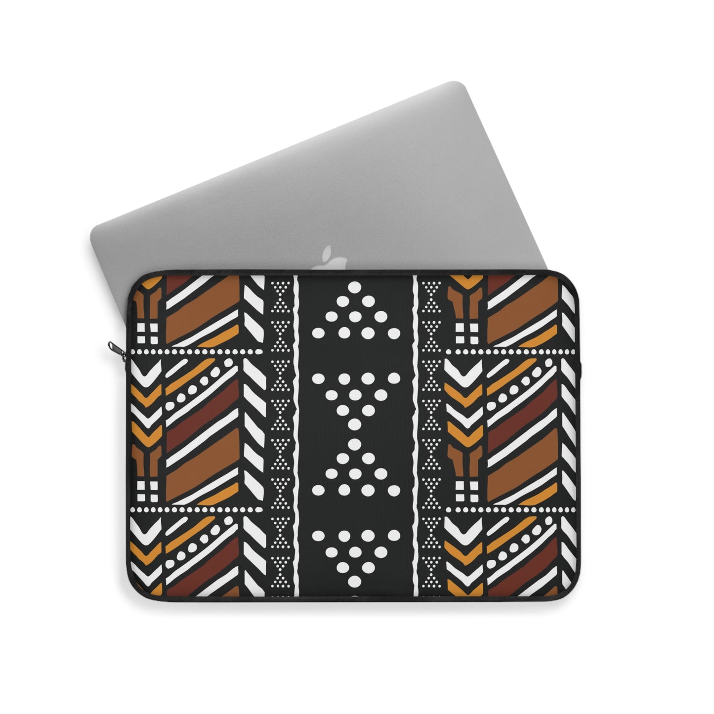 Kumba Mud Cloth Print Laptop Sleeve Bag