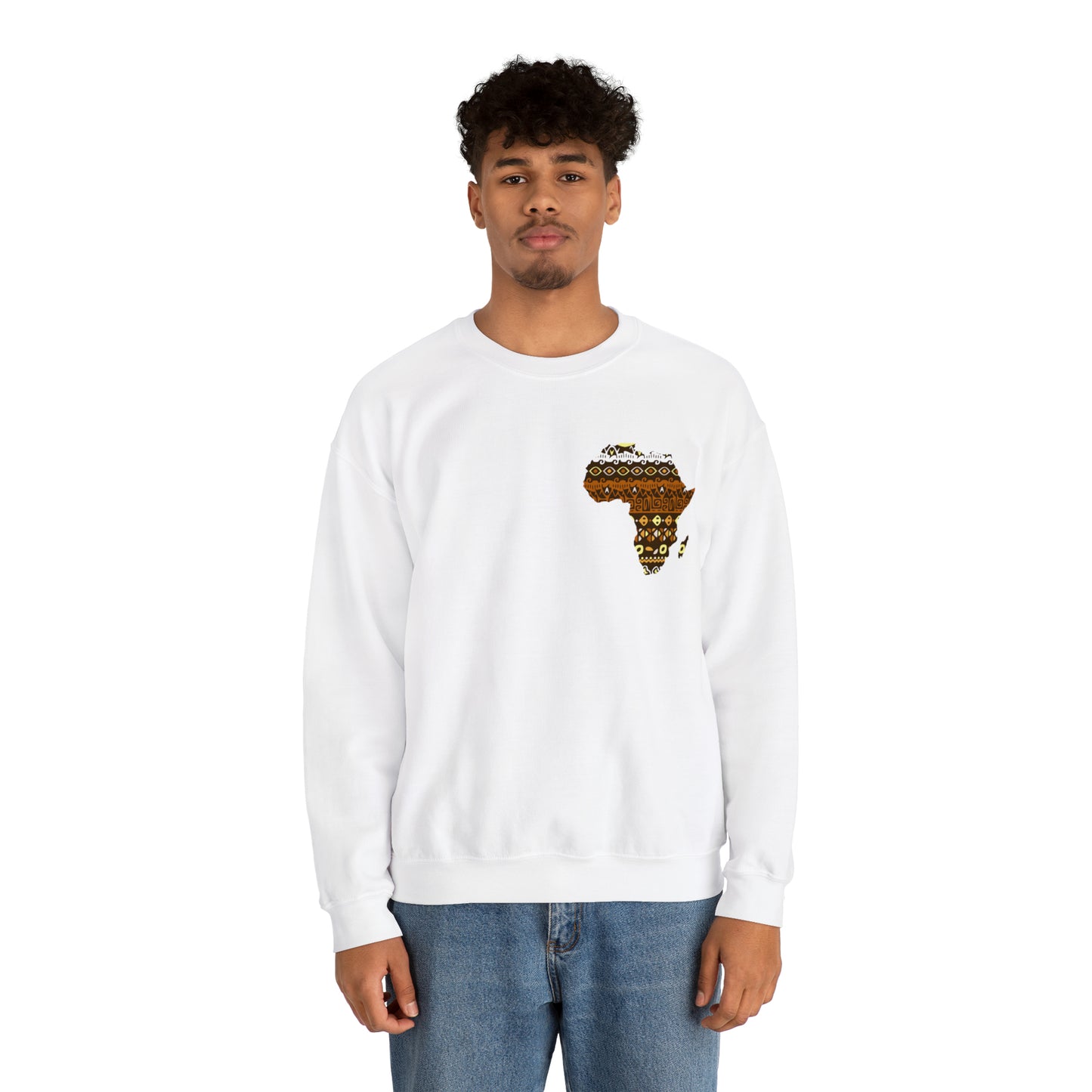 Sahara African Map Crest Unisex Sweatshirt