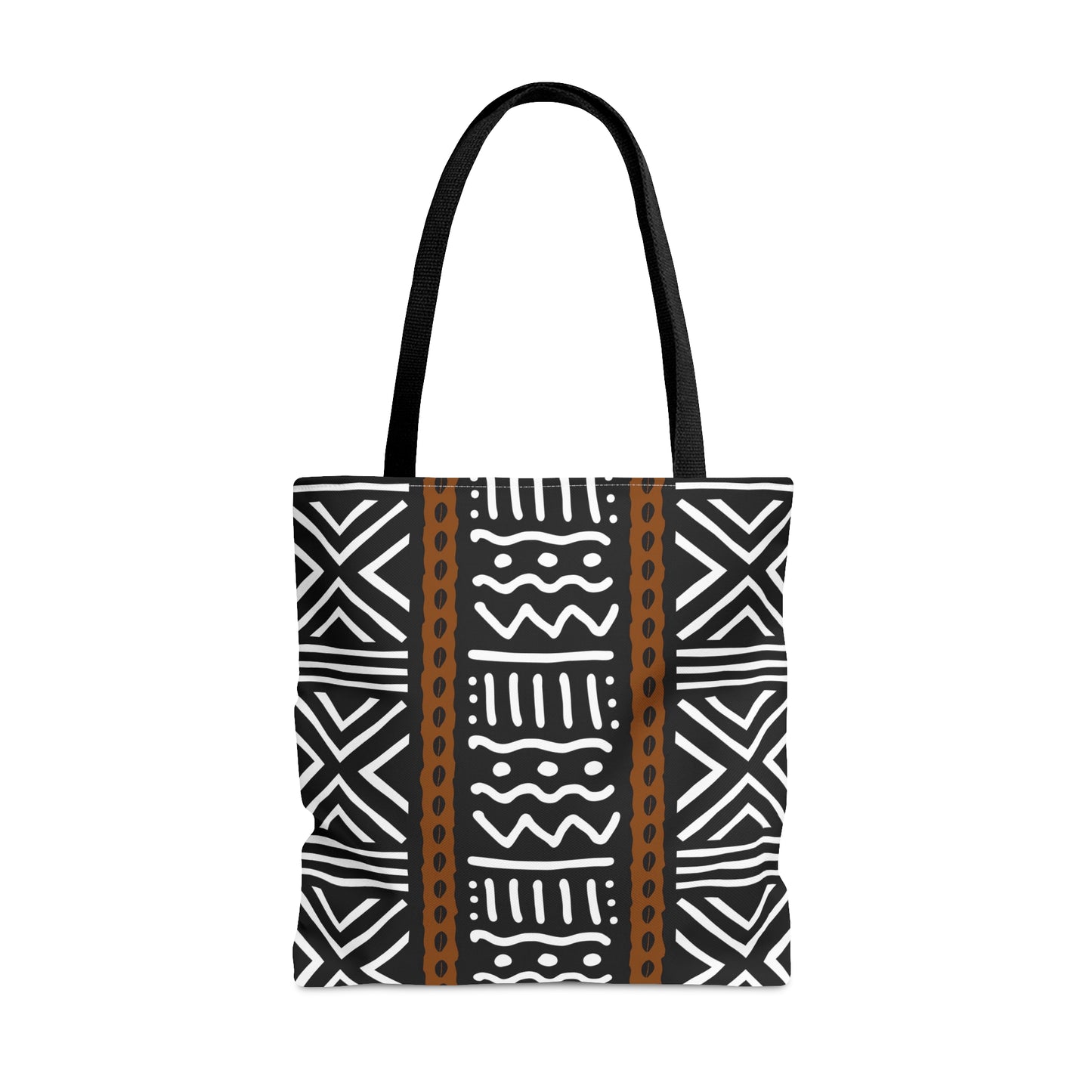 Zena Mud Cloth Print Tote Bag