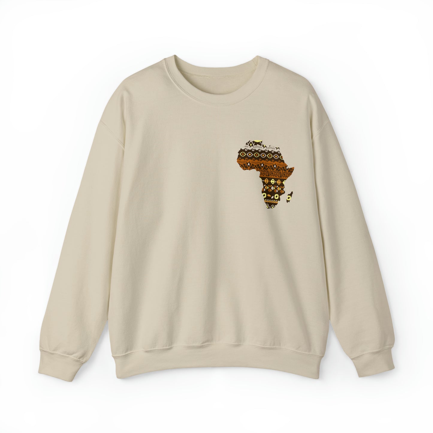 Sahara African Map Crest Unisex Sweatshirt