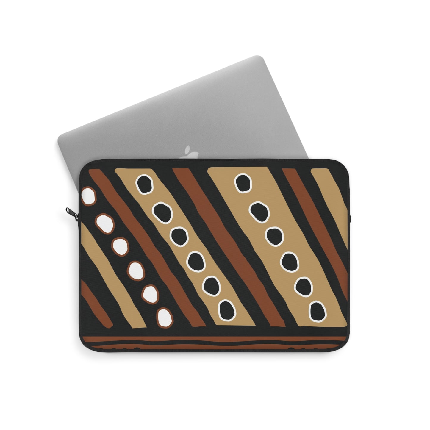 Bumi Mud Cloth Print Laptop Sleeve Bag