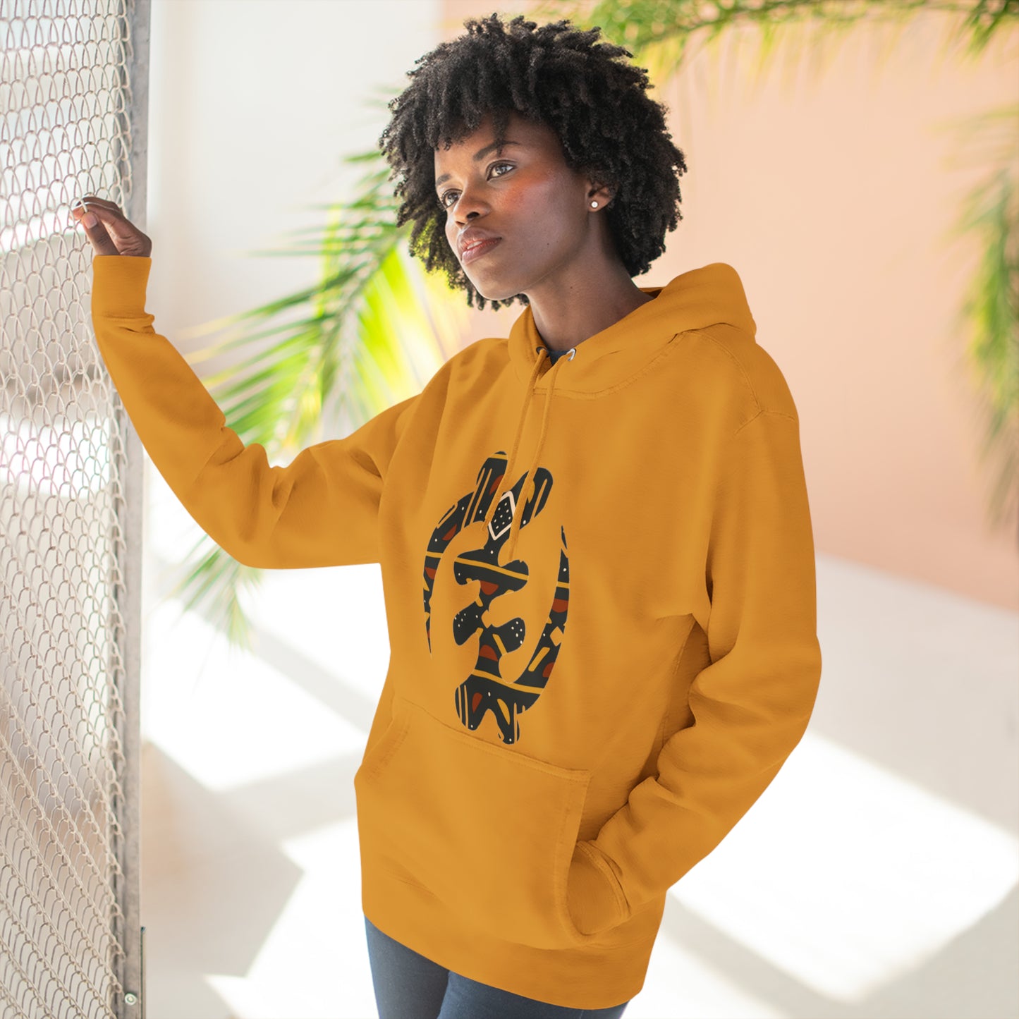 Gye Nyame African Adinkra Symbol Unisex Hoodie