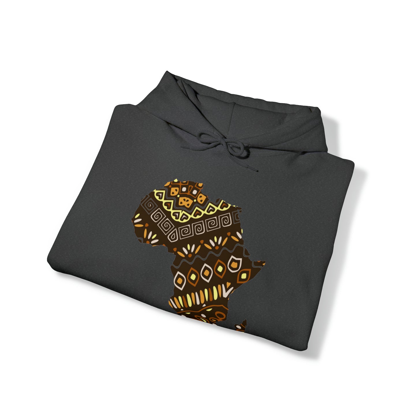 Sahara African Print Map Unisex Hoodie Sweatshirt