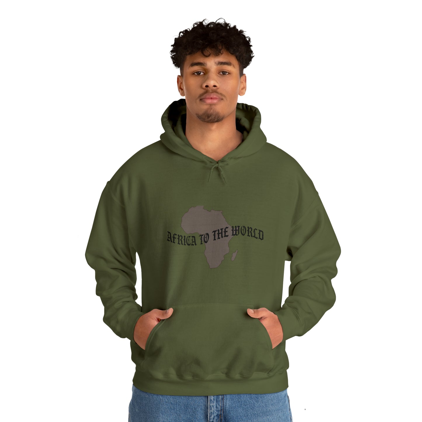 African To The World Unisex Hoodie Sweatshirt
