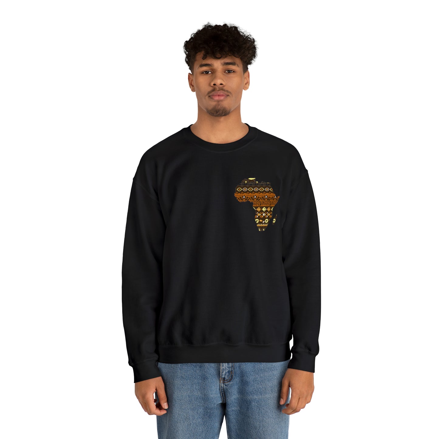 Sahara African Map Crest Unisex Sweatshirt