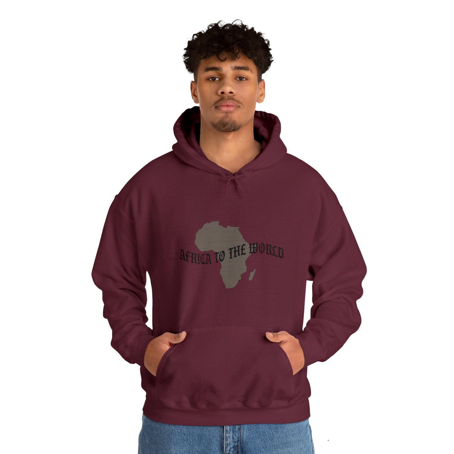 African To The World Unisex Hoodie Sweatshirt