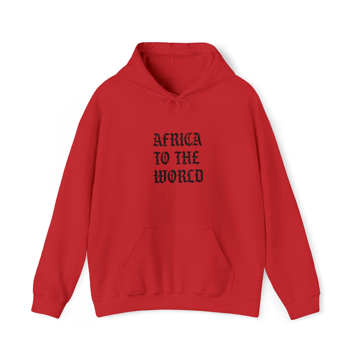 African To The World Unisex Hoodie Sweatshirt