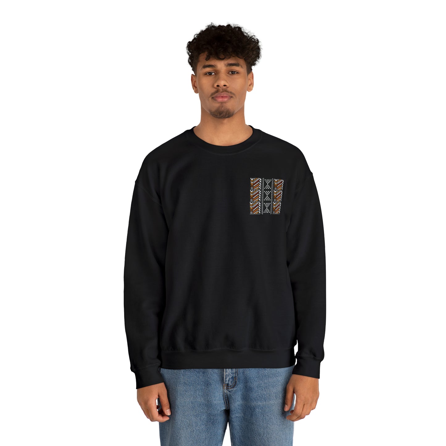 Zuzu African Print Map Unisex Sweatshirt