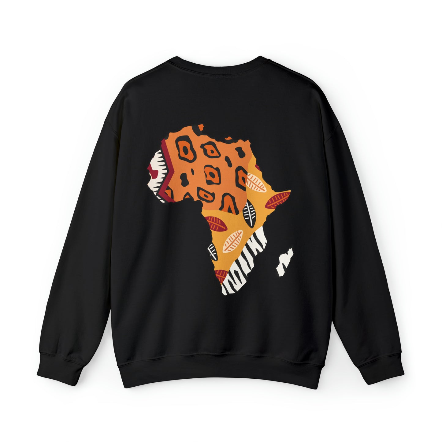 Fela ATTW African Print Map Unisex Sweatshirt