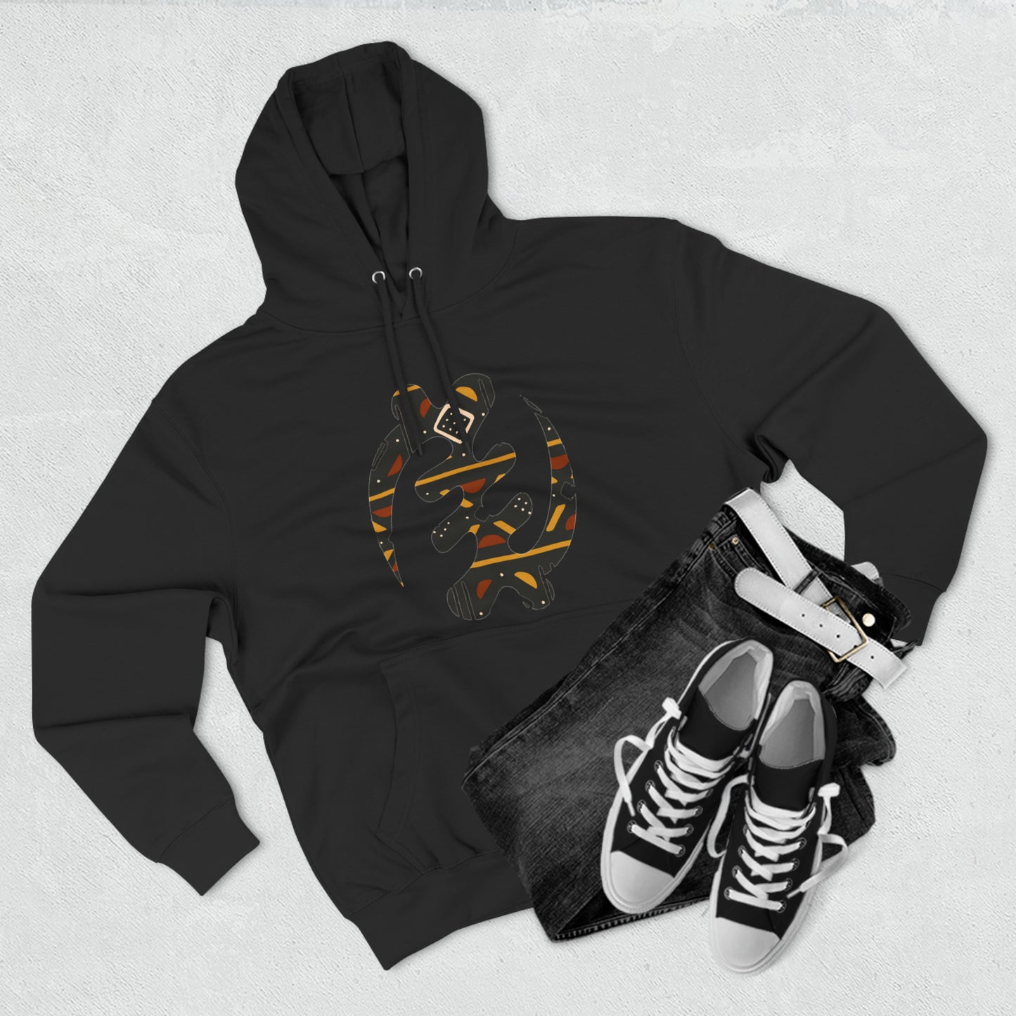 Gye Nyame African Adinkra Symbol Unisex Hoodie