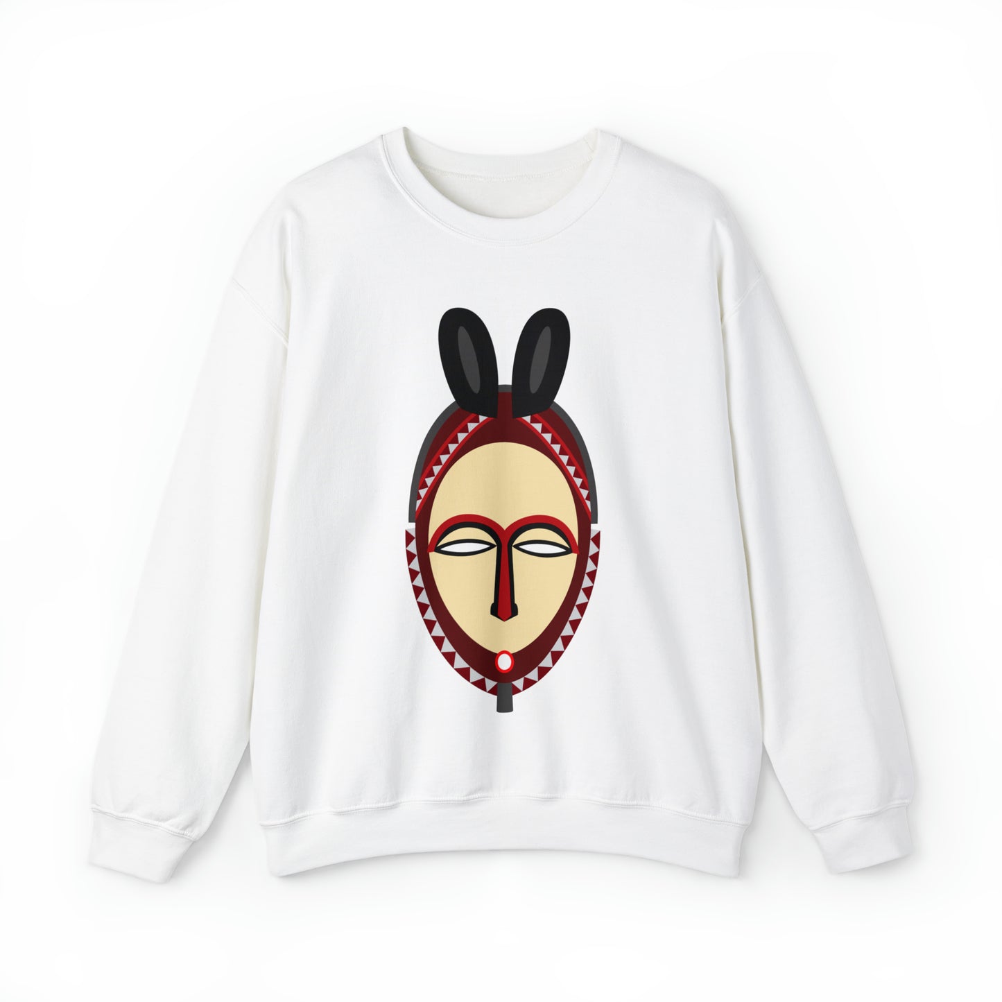 Kinshasa Mask Unisex Sweatshirt