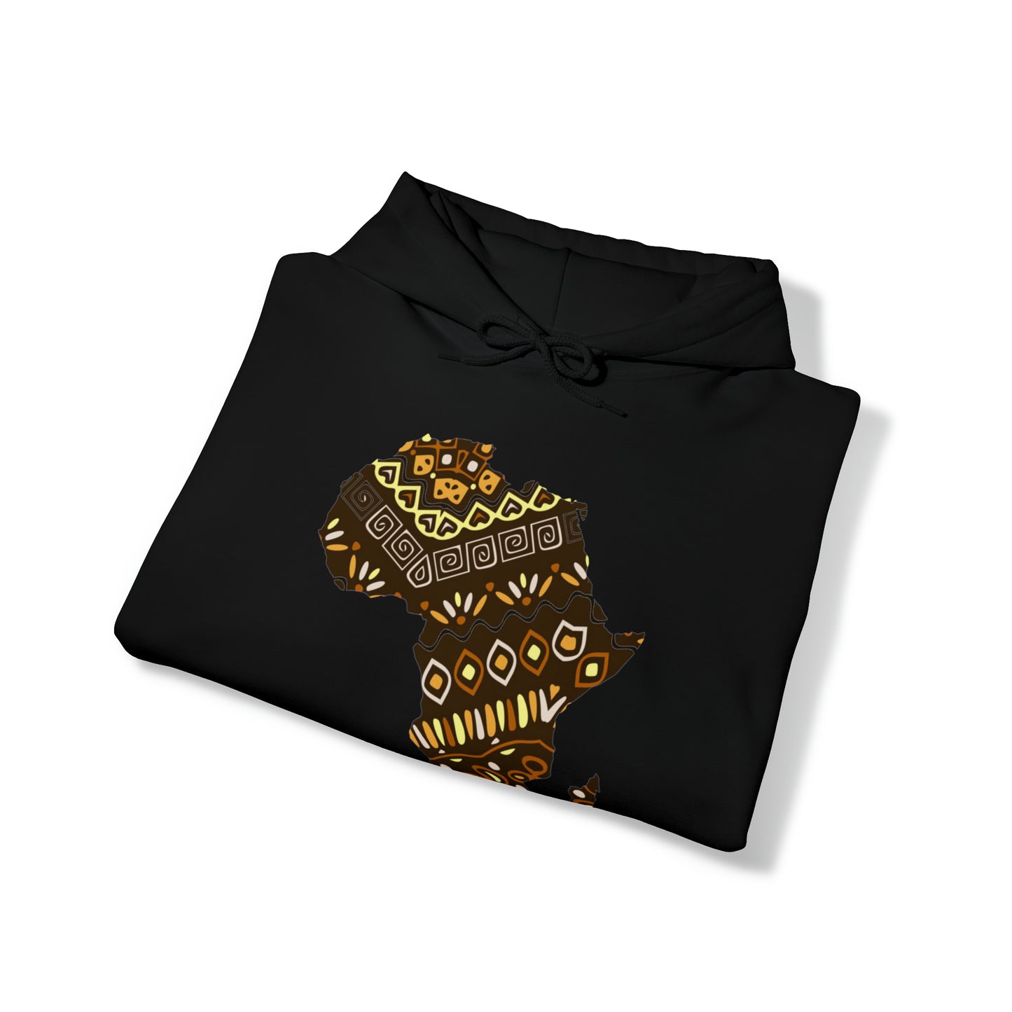 Sahara African Print Map Unisex Hoodie Sweatshirt