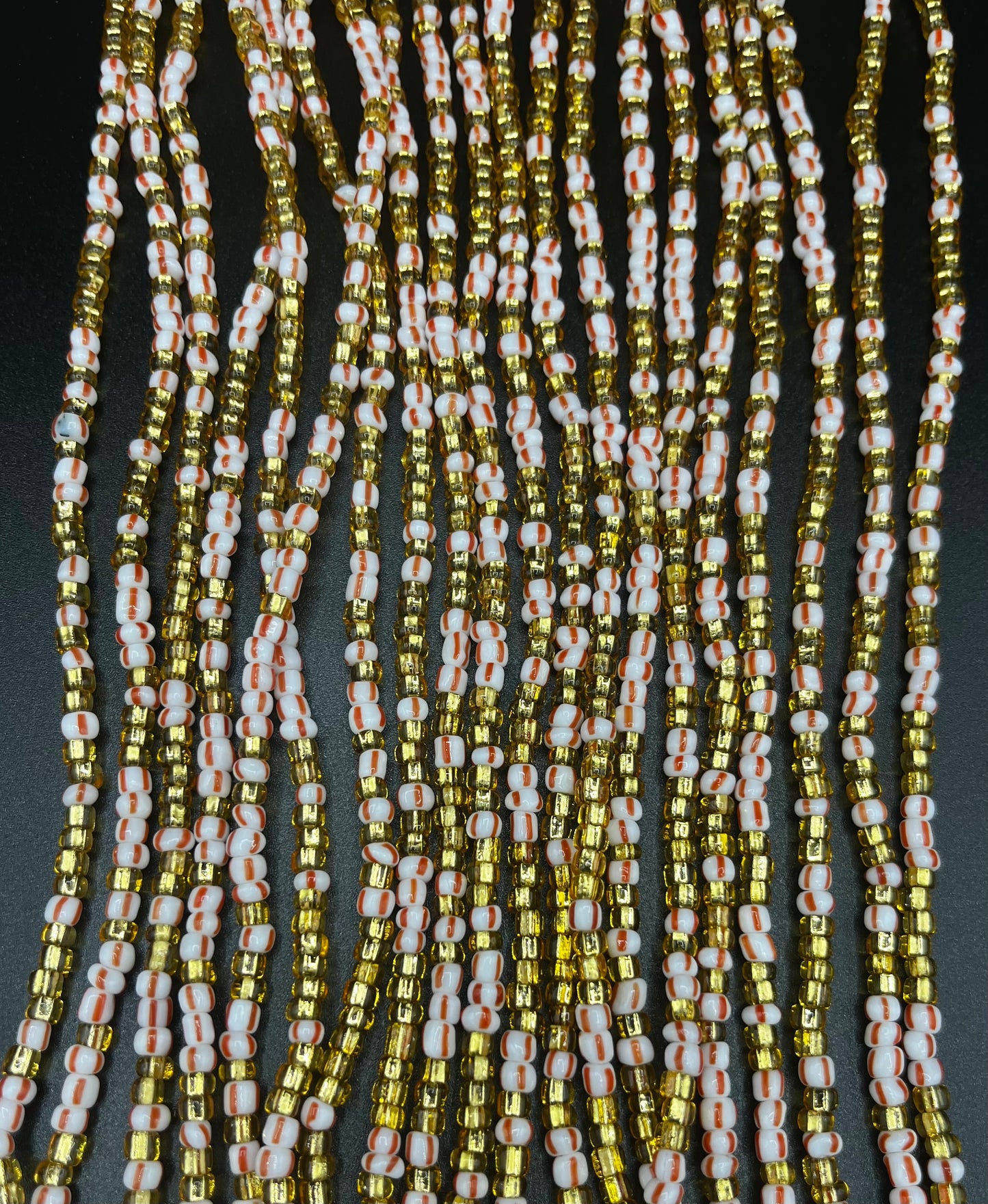 Peppermint Tie On Waist Beads