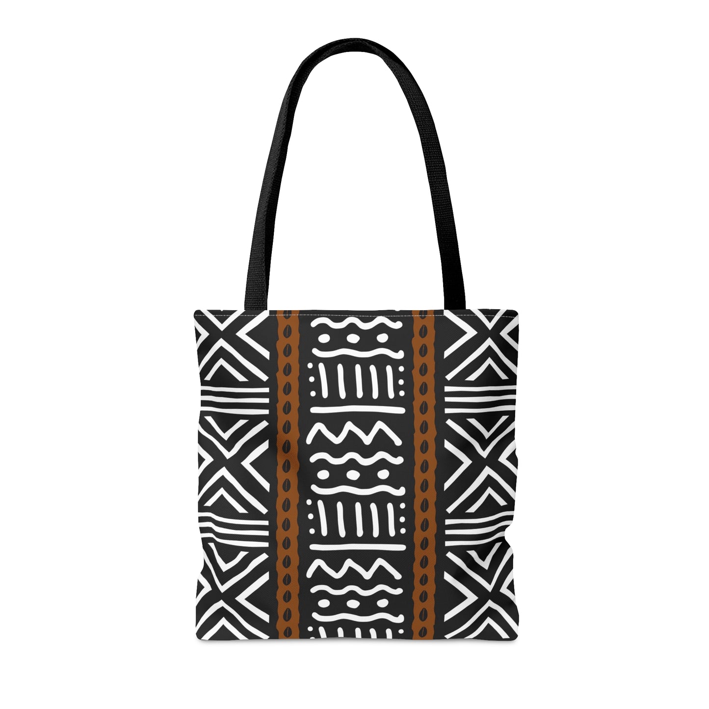 Zena Mud Cloth Print Tote Bag
