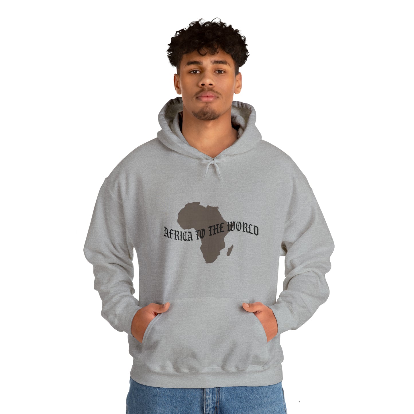 African To The World Unisex Hoodie Sweatshirt