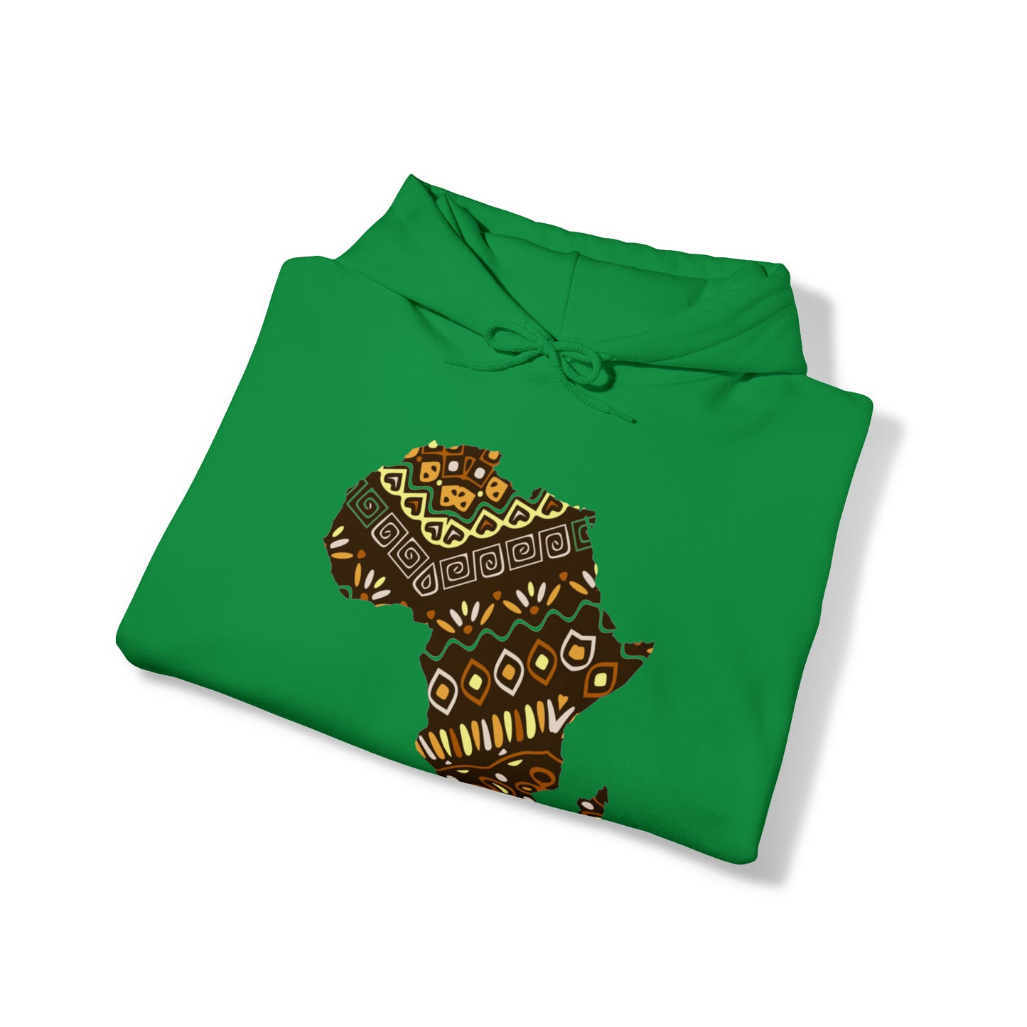 Sahara African Print Map Unisex Hoodie Sweatshirt