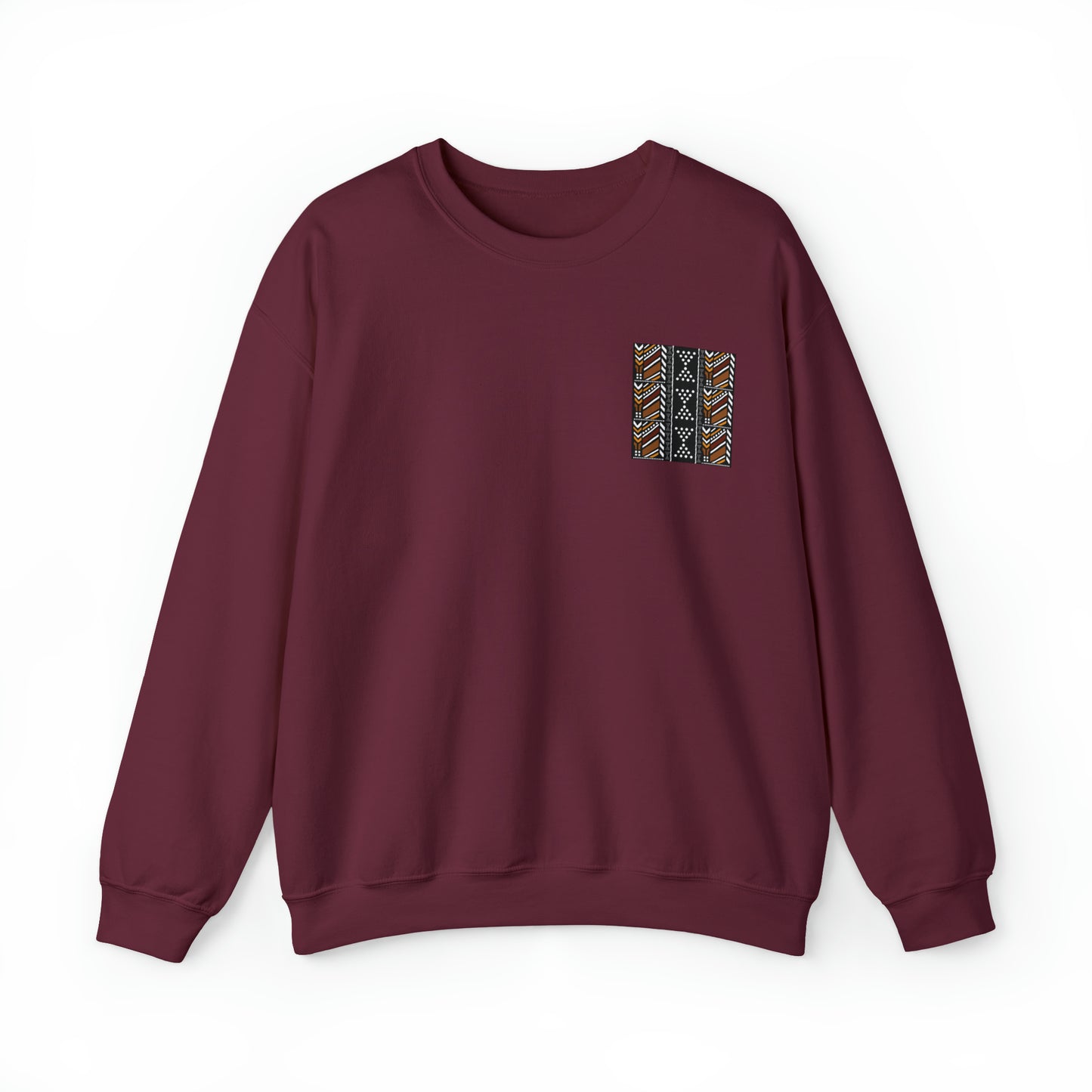 Zuzu African Print Map Unisex Sweatshirt