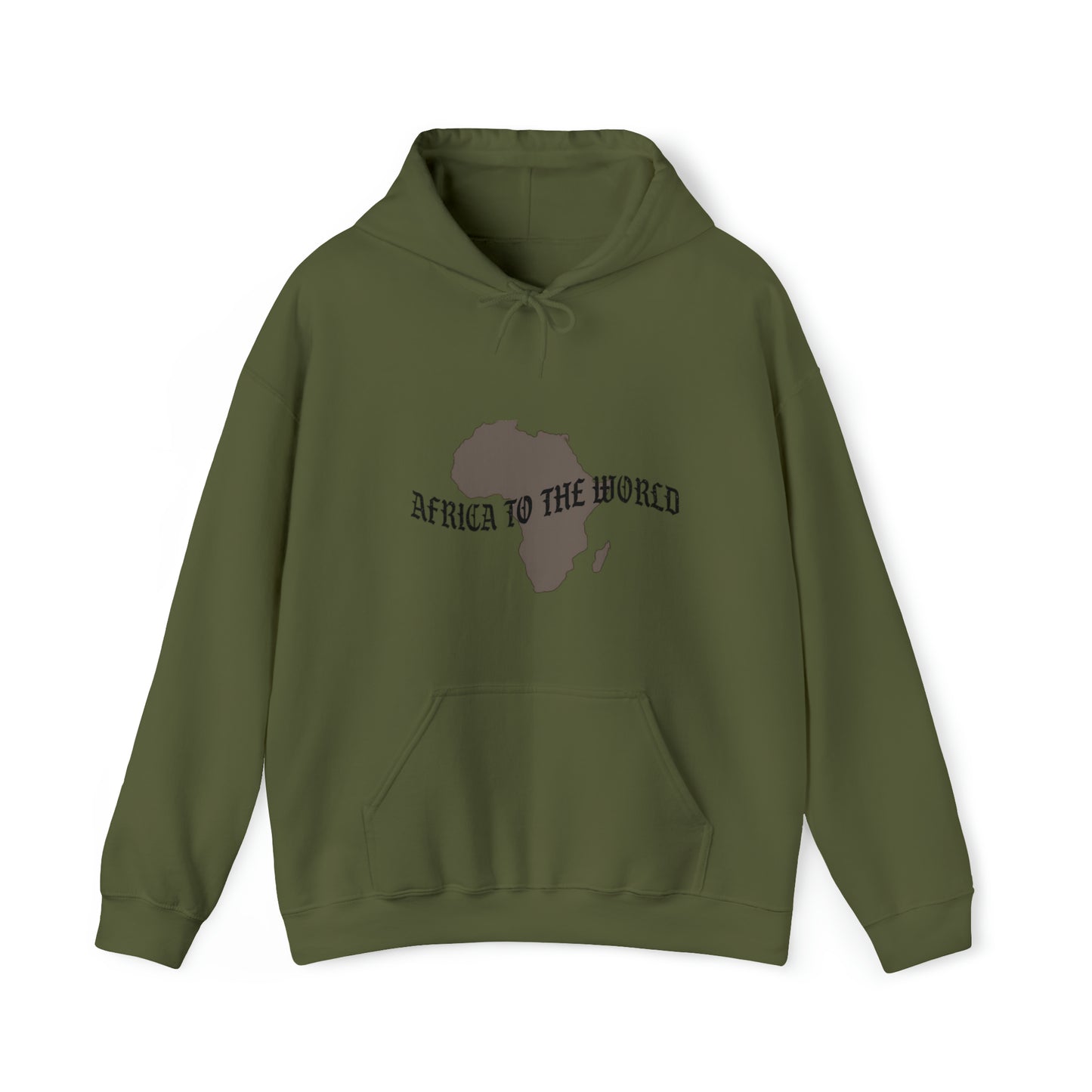African To The World Unisex Hoodie Sweatshirt