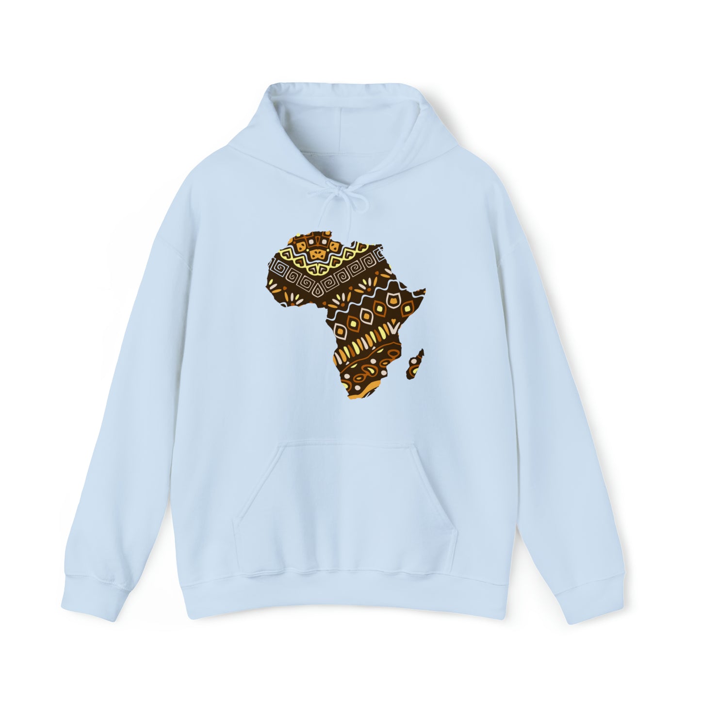 Sahara African Print Map Unisex Hoodie Sweatshirt