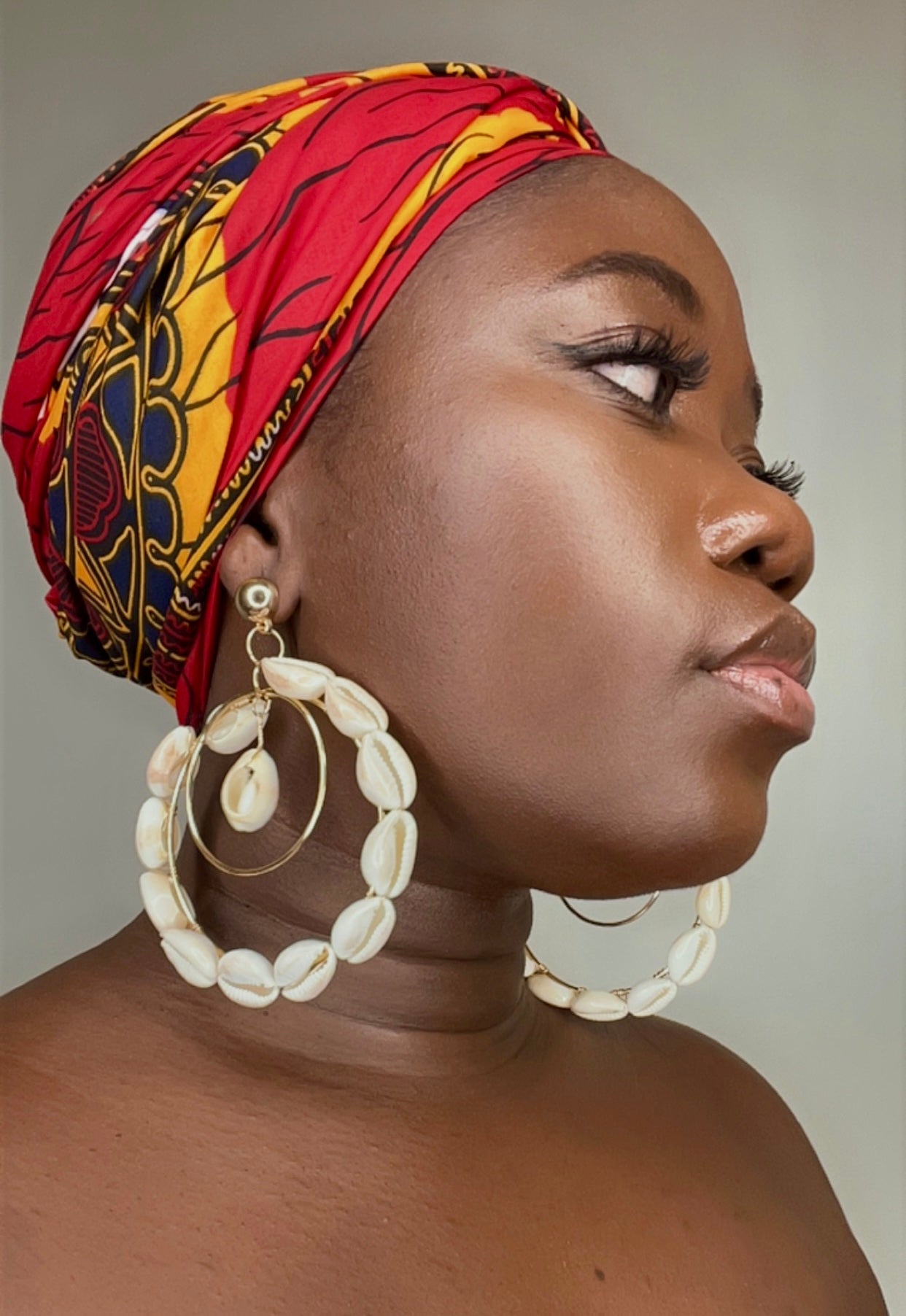 Reba Cowrie Earrings