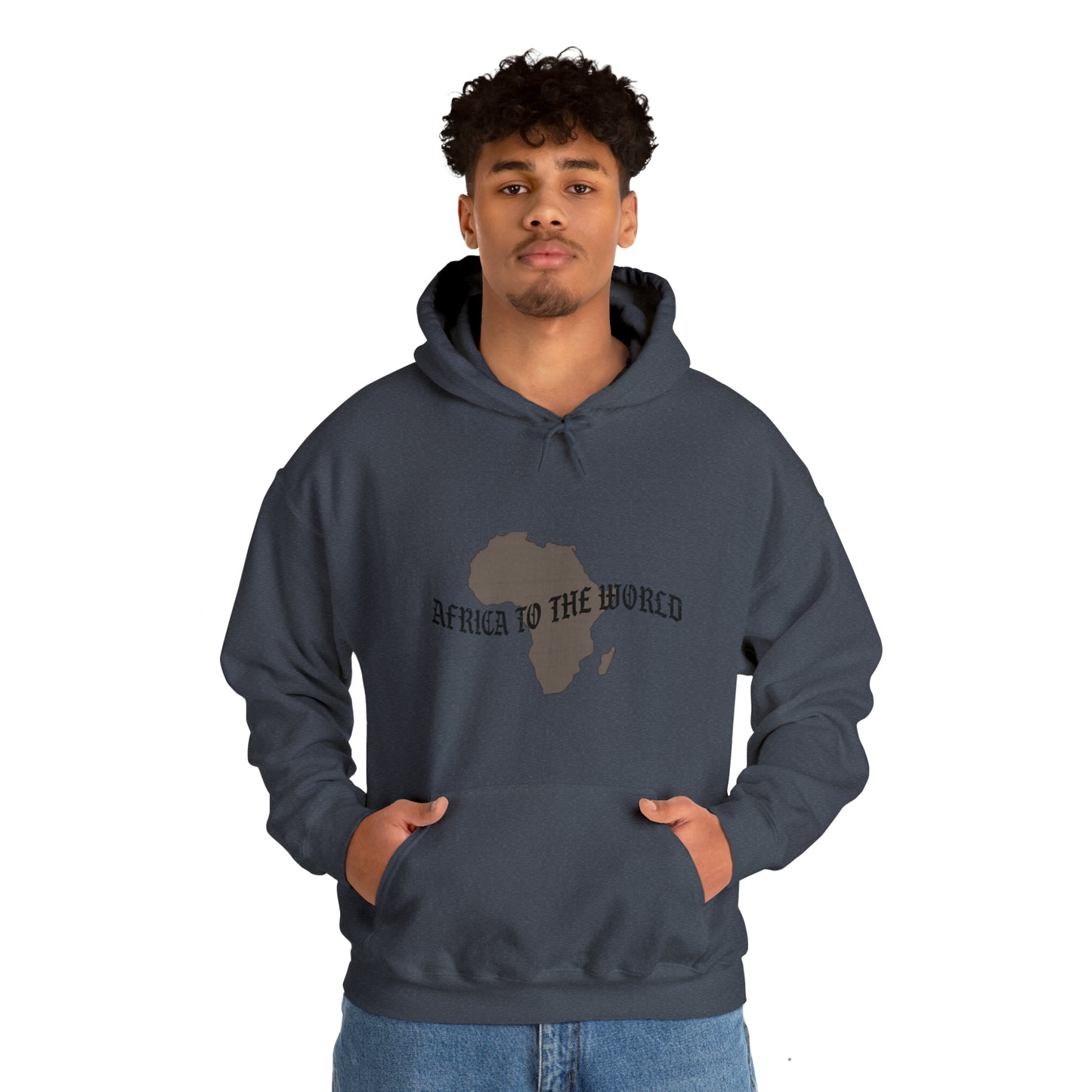 African To The World Unisex Hoodie Sweatshirt