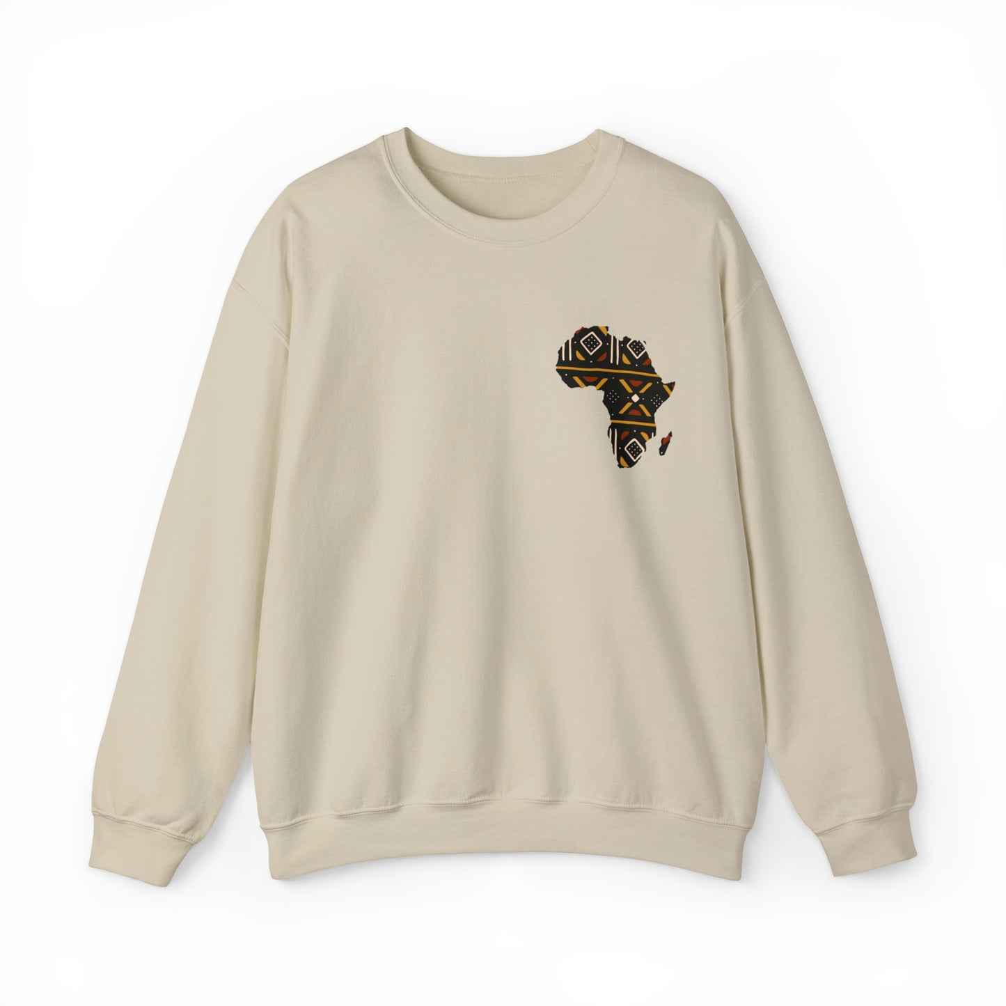 Sahara African Map Crest Unisex Sweatshirt