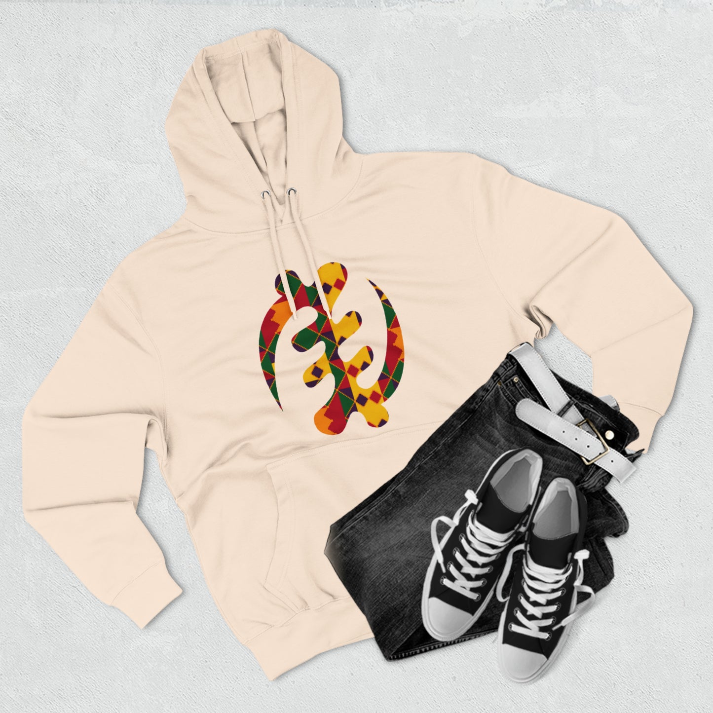 Gye Nyame African Adinkra Symbol Unisex Hoodie