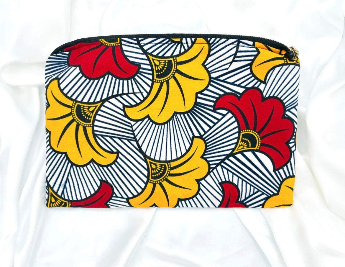 African Print Clutch Bag