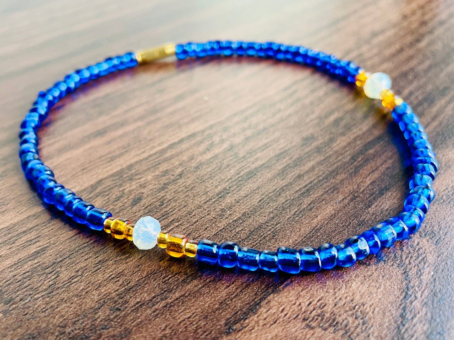 Dazzling Blue Anklet