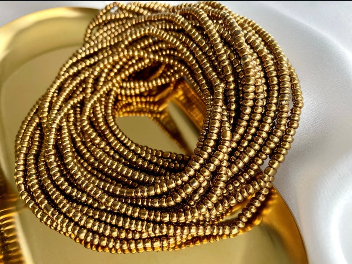 Henna Tie On Waist Beads