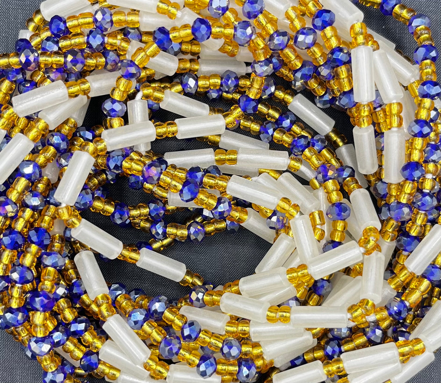 Kola Glow In The Dark Thick Tie On Waist Beads