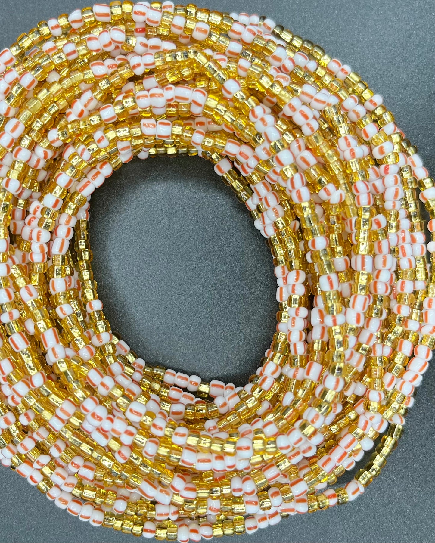 Peppermint Tie On Waist Beads