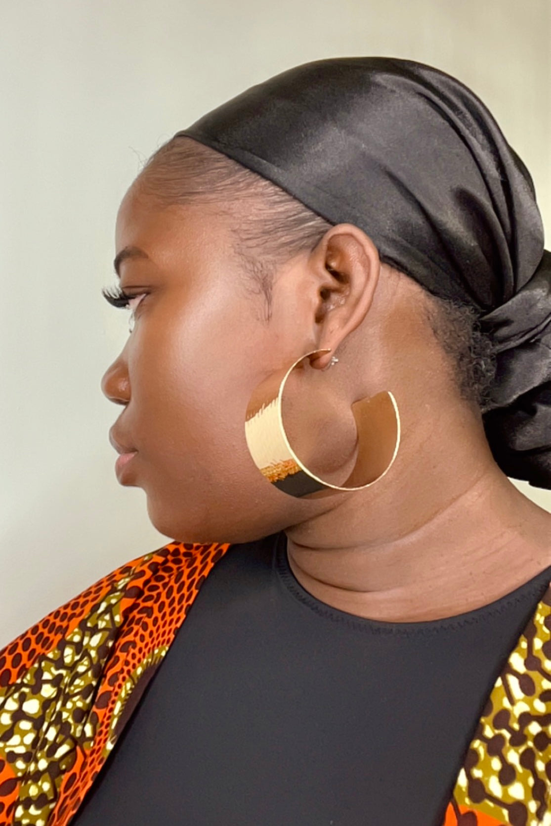 Isa Oversized Hoop Earrings